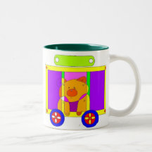 circus wagon  mug