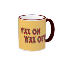 Cire sur la tasse