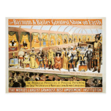 Cirque Barnum et exposition de Bailey plus grande  Carte Postale