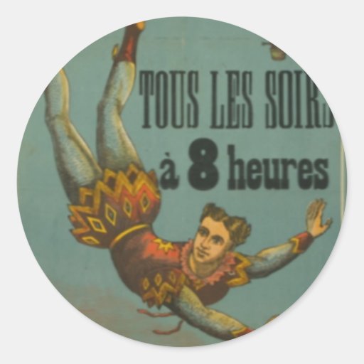 Cirque D'Hiver Stickers