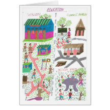 Cissy's Vision for Education Greeting Card