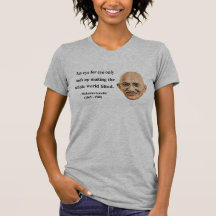 Citation 3b de Gandhi T-shirts