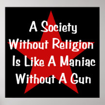 Citation d'Anti-Religion Posters