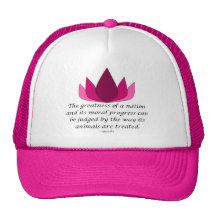 Citation de Gandhi Casquette De Camionneur