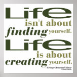 Citation de George Bernard Shaw Affiches