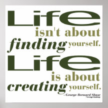 Citation de George Bernard Shaw Affiches