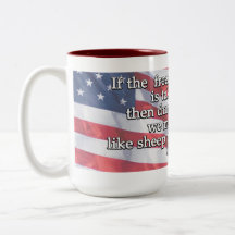 Citation de George Washington sur le premier amend Tasse À Café