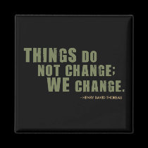 Citation de Henry David Thoreau aimants
