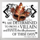 Citation de Richard III Affiche