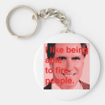 Citation de Romney - j'aime pouvoir mettre le feu  Porte-clefs