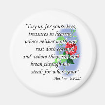 Citations inspirées de bible magnets