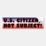 Citizen-bumper Bumper Stickers