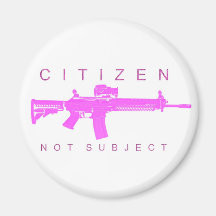 Citizen Not Subject - Female Magnets
