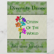 Citizen Of The World Flyer Design