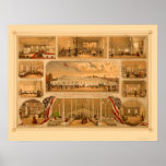 Citizens Volunteer Hospital by P.S. Duval 1862 Print