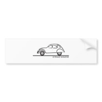 Citroen 2CV Bumper Sticker