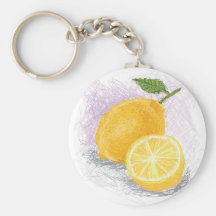 citron porte-clefs