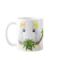 Citron & Sulphur Cockatoos Mug