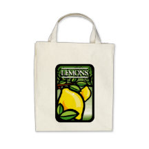 Citrons Sacs De Toile