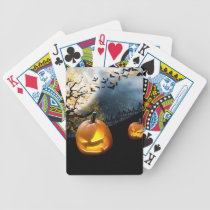 Citrouille de Halloween jeux de cartes