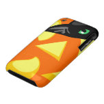 Citrouille Halloween de chat Coques iPhone 3