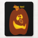 Citrouille rougeoyant de Goofy Halloween Jack-o'-l Tapis De Souris