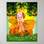 Citrus fairy poster by moonlake designs