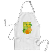 Citrus Fruit Slices Apron