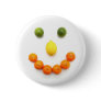 Citrus Fruit Smiley Smile Pinback Button