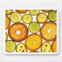 Citrus Fruits Mouse Pad