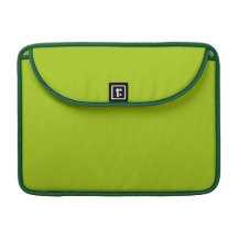 Citrus Green Macbook Pro Flap Sleeve MacBook Pro Sleeves
