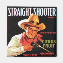 Citrus Label Fridge Magnets