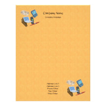 Citrus Peel Stationery Personalized Letterhead