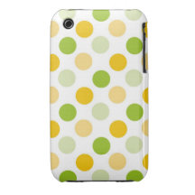 Citrus Polka Dots Case-Mate iPhone 3 Case