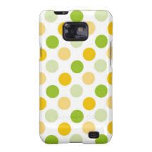 Citrus Polka Dots Galaxy S2 Covers