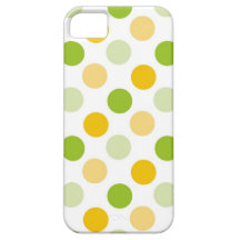 Citrus Polka Dots iPhone 5 Cases