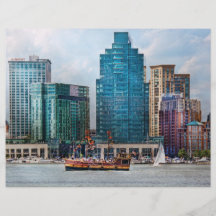 City - Baltimore MD - Harbour east Flyer Design