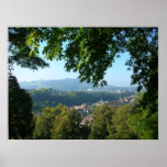 City Behind the Trees Poster