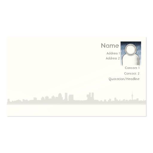 City - Business Business Card Templates