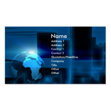 city business card templates