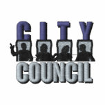 CITY COUNCIL embroidered shirts