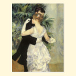 City Dance by Renoir, Vintage Impressionism Art postcards