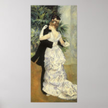 City Dance by Renoir, Vintage Impressionism Art Posters