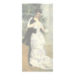 City Dance by Renoir, Vintage Impressionism Art Rack Card Design