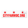 City Farm DC Bumper Sticker