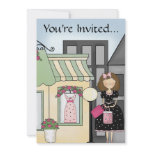 City Girl Party Invitation 4 ~ Customize!