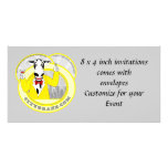 City Graze Yellow Photo Greeting Card