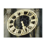 City Hall Clock. Cardiff, Wales, UK Post Card