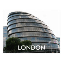 City Hall London UK postcard