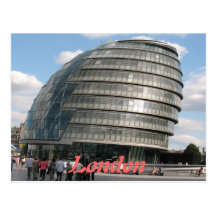 City Hall Mayors Office London UK postcard